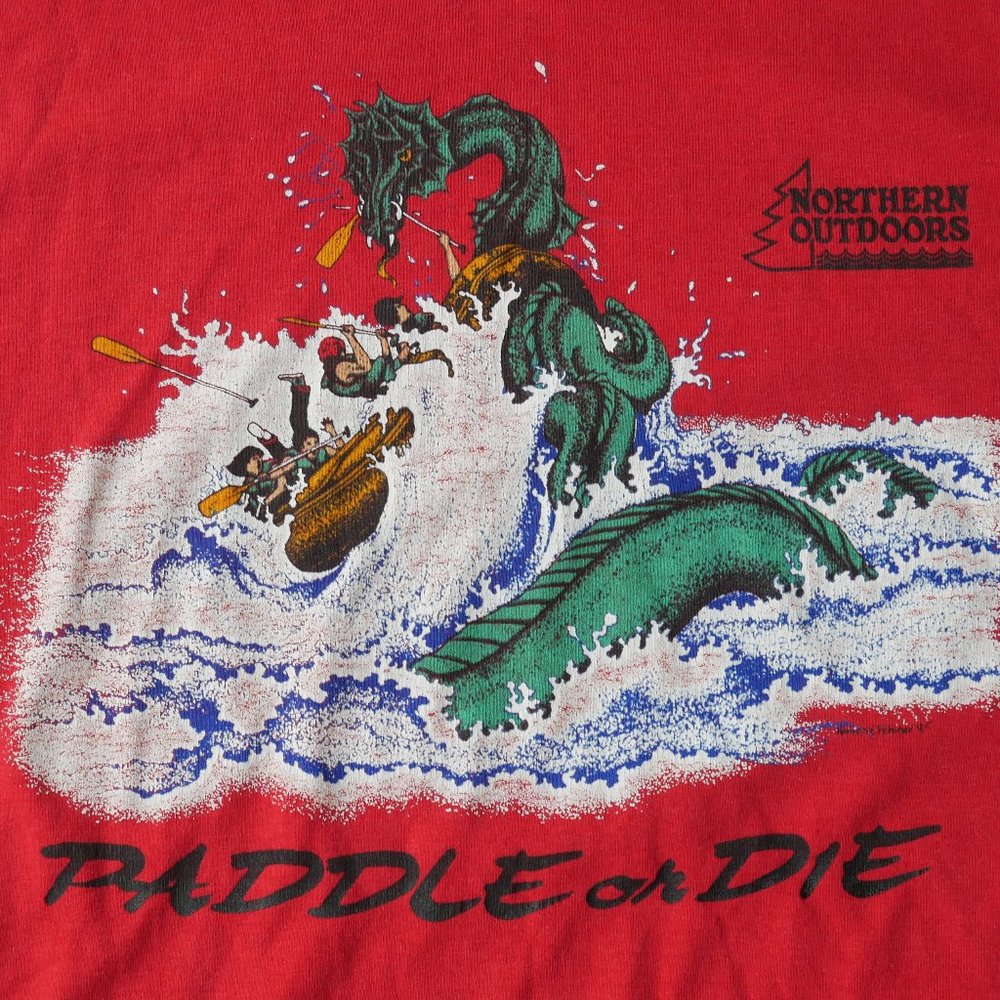 VTG Paddle or Die Whitewater Rafting Long Sleeve